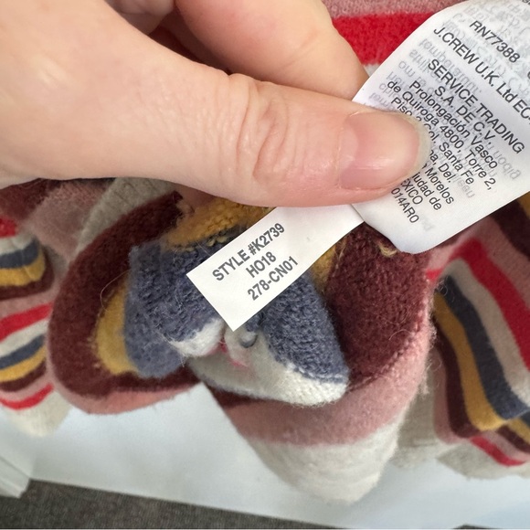 Madewell Cardiff Striped Crewneck Sweater in Coziest Yarn‎ Size Small - Picture 9 of 9